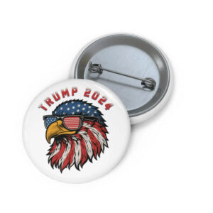 Trump Eagle Custom Pin Button