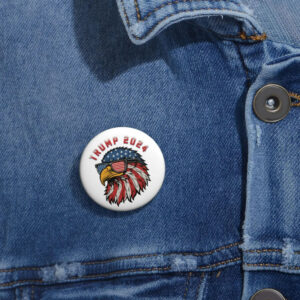 Trump Eagle Custom Pin Buttons