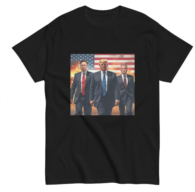 Trump Elon RFK tee shirt