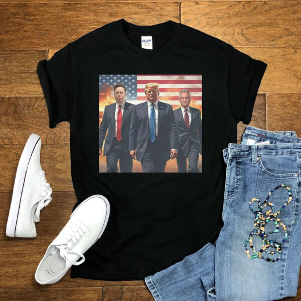 Trump Elon RFK tee shirts 2024