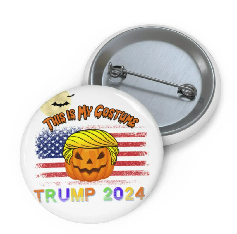 Trump Halloween Pin Button, Trump Pins, Trump Pin button, elections 2024, Election pin gift, Trump 2024, Trump Pins Buttons, political pins