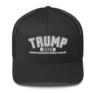 Trump Hat Make America Great Again Embroidered Trump 2024 Trucker Cap Trump Merchandise 2024