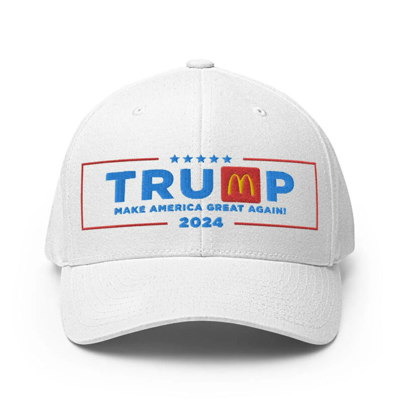 Trump Hat, Trump McDonald Hat, Political Hat, Presidential Election 2024