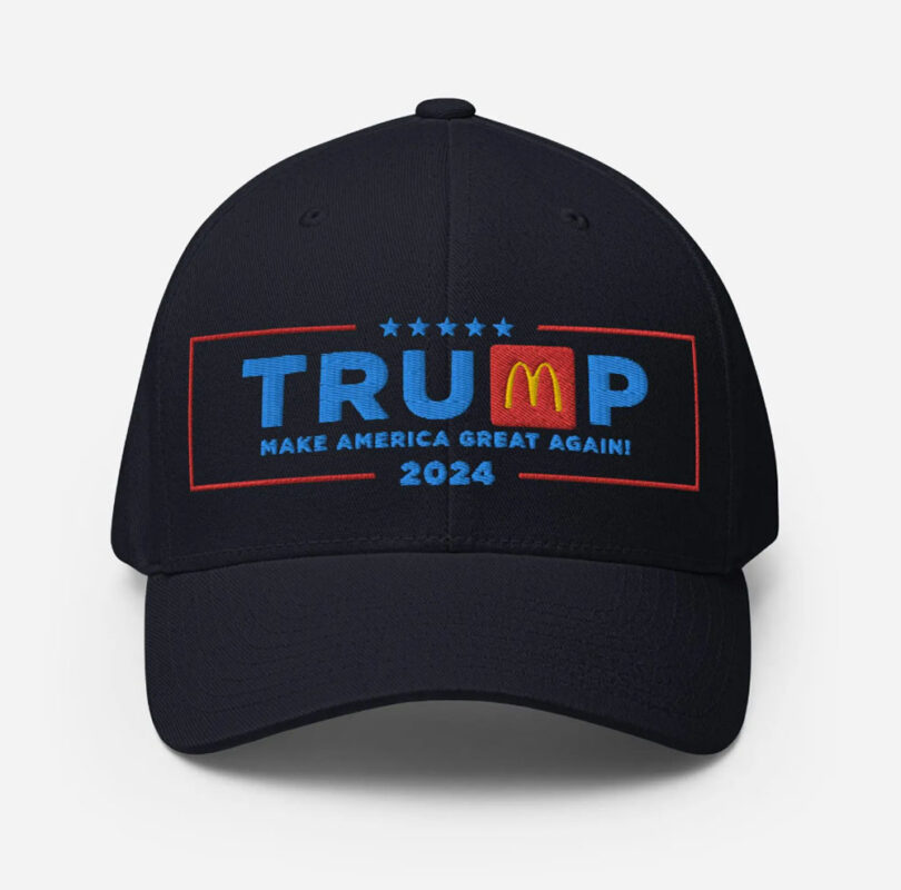 Trump Hat, Trump McDonald Hat, Political Hat, Presidential Election