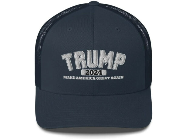 Trump Hats Make America Great Again Embroidered Trump 2024 Trucker Cap Trump Merchandise 2024.