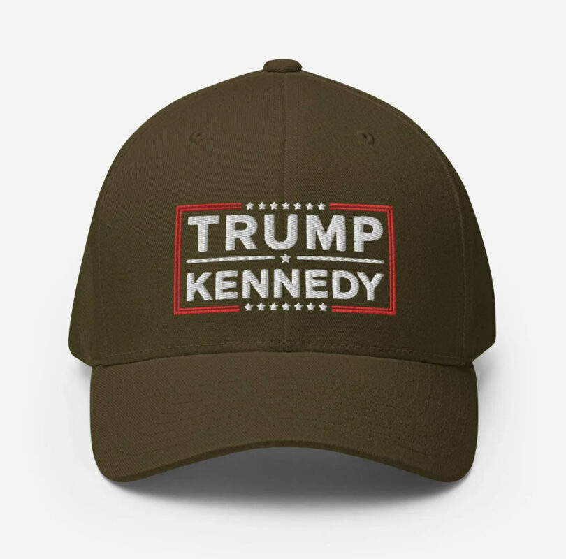 Trump Kennedy 2024 Hat, Embroidered Flexfit Cap - Make America Healthy Again