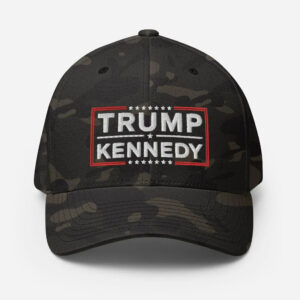 Trump Kennedy 2024 Hats, Embroidered Flexfit Cap, Make America Healthy Again