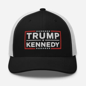 Trump Kennedy 2024 Trucker Hat, Headwear, Trump Merch - Trump 2024