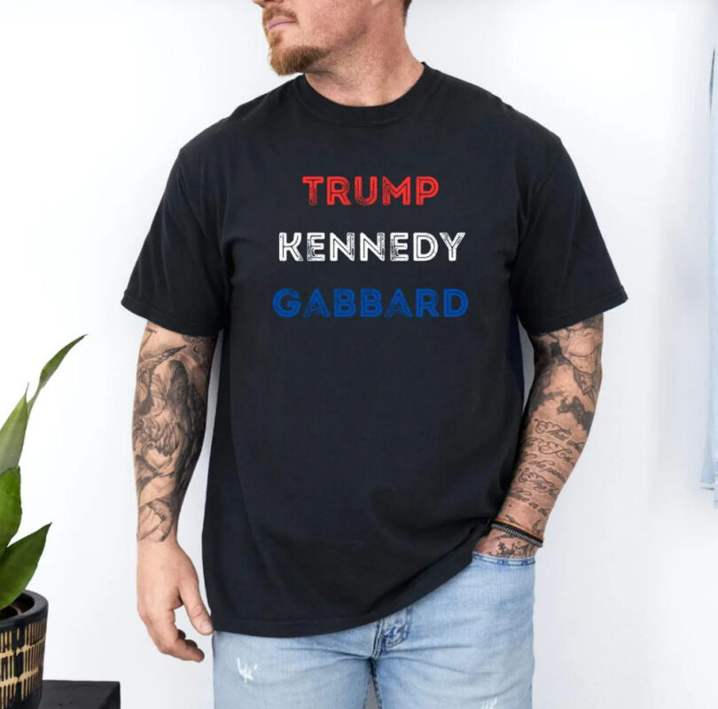 Trump Kennedy Gabbard, Trump for President, RFK Jr. for President, Tulsi Gabbard, Republican Shirt, Trump 2024