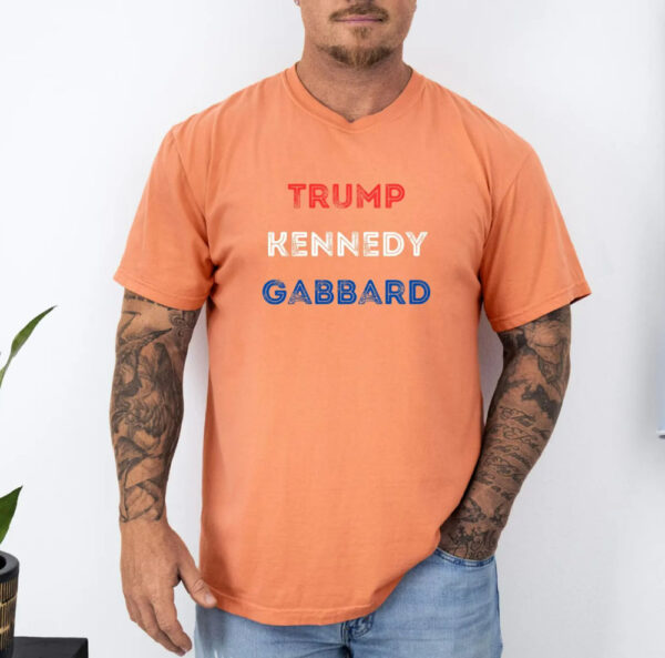 Trump Kennedy Gabbard, Trump for President, RFK Jr. for President, Tulsi Gabbard, Republican Tee Shirt, Trump 2024