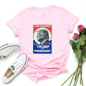 Trump Kennedy Vintage Poster Election Unisex Shirt - American Made Quality Patriotic Clothing