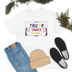 Trump MaGaDonalds Shirt, I'm Lovin' Him T-Shirt, Trump Vance 2024 Shirts