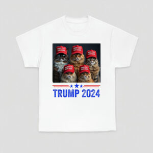 Trump Make Pets Safe Again Shirt, Trump Cats T-shirts, Vote Trump 2024, Save The Cats Tees