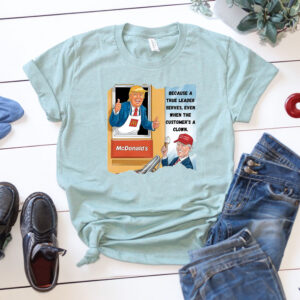 Trump McDonald's 2024 Shirt - Funny Political Shirt - Funny Gifts