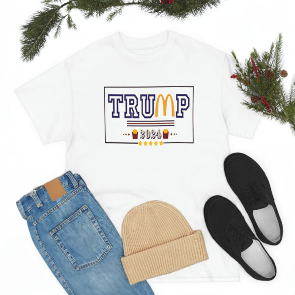 Trump McDonalds Shirt MAGA Unisex T-Shirts Funny Political Tee Gift for Republicans Patriotic Shirts