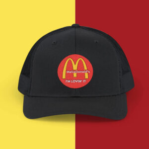 Trump Mcdonald Hat , Trump 2024, Maga hat, Republican Hat , Trump Vance 2024, Maga Trucker Hat