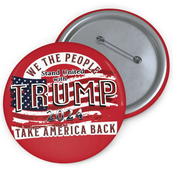 Trump Take America Back Pin Button 2024