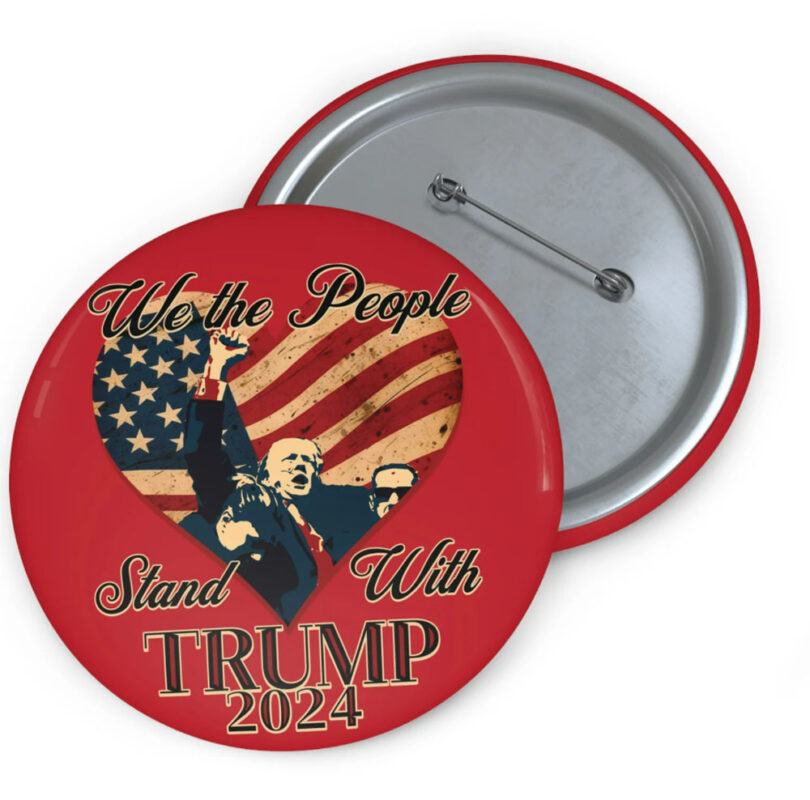 Trump Take America Back Pin Button