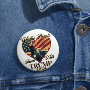 Trump Take America Back Pin Buttons for 2024 Presidential