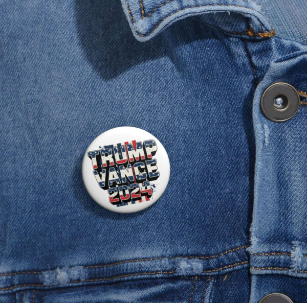 Trump Vance 2024 Pin Buttons - Freedom Independence Pro 2A MAGA