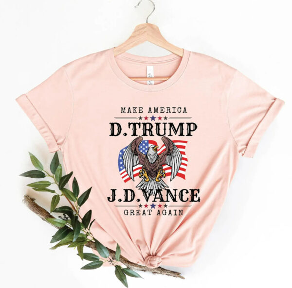 Trump Vance 2024 T-Shirt, Vice President JD Vance Tees, Trump Fight Shirt