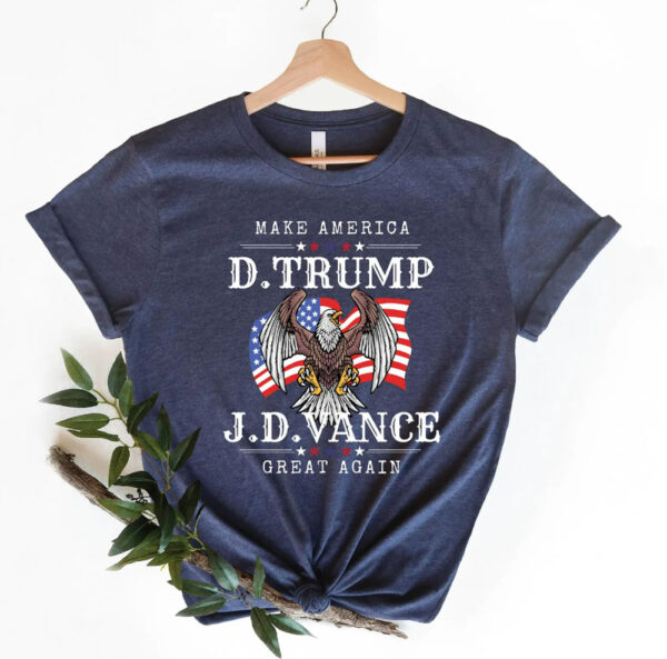 Trump Vance 2024 T-Shirt, Vice President JD Vance Tees, Trump Fight Shirts