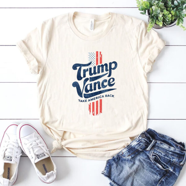 Trump Vance 24 Retro Shirt, Trump 2024 T-shirt, President Trump, Republican Shirt