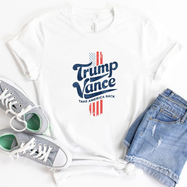 Trump Vance 24 Retro Shirt, Trump 2024 T-shirts, President Trump, Republican Shirt