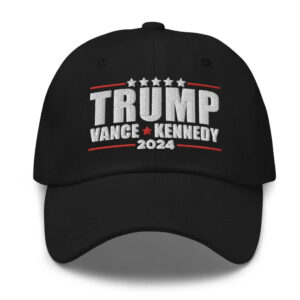 Trump Vance Kennedy 2024 Hat (Embroidered Dad Cap) Trump RFK Hat