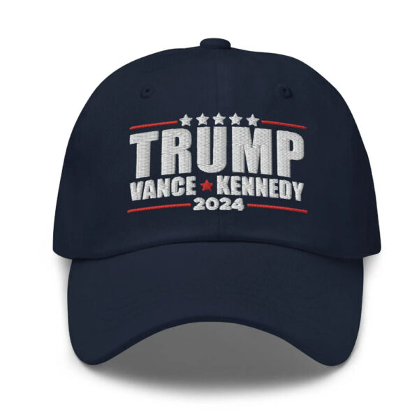 Trump Vance Kennedy 2024 Hat - Embroidered Dad Cap - Trump RFK Hat