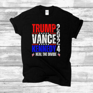 Trump Vance Kennedy 2024 Heal The Divide Presidential Election Support T-Shirt