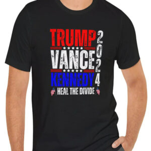 Trump Vance Kennedy 2024 Heal The Divide Presidential Election Support Tee Shirt