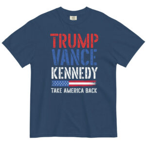 Trump Vance Kennedy 2024 Shirt, President '24 T-Shirts, American Flag Tee, Trump 2024, Trump Vance