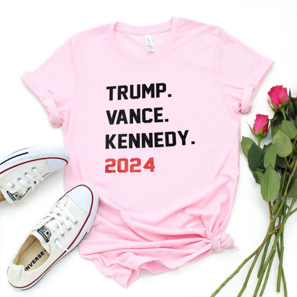 Trump Vance Kennedy 2024 Shirt Presidential Election Graphic T-Shirts