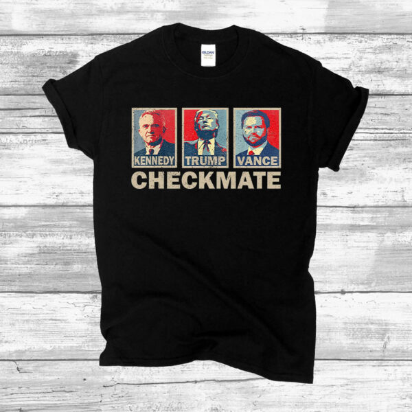 Trump Vance Kennedy Checkmate 2024 Png Shirt, Trump Gift, Trump Support