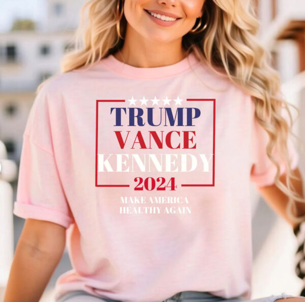 Trump Vance Kennedy Shirt Make America Healthy Again Donald Trump JD Vance Shirts, Trump for 2024