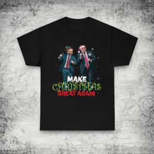 Trump Vance Make Christmas Great Again - Humorous Christmas T-Shirts Design