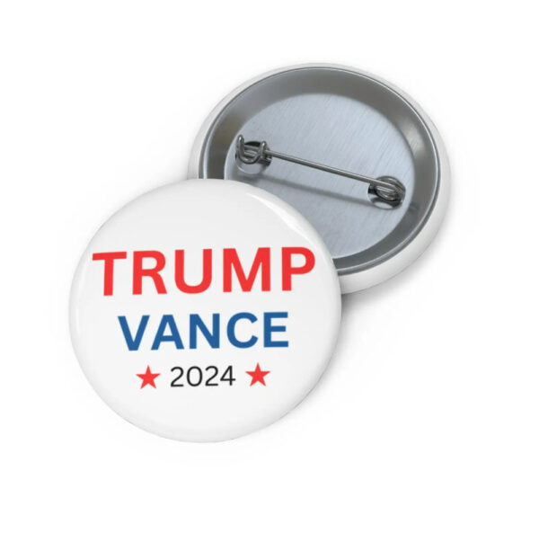 Trump Vance Pin Button - MAGA Supporter - Pro Trump 2024 Button