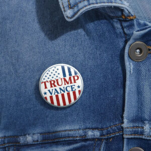 Trump Vance Pin Buttons, Trump 2024