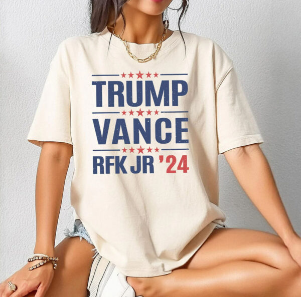 Trump Vance RFK Jr 2024 Shirt, President '24 T-Shirt, President Election Tshirt