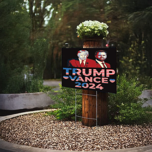 Trump Vance Yard Signs, Election 2024 Yard Sign, Make America Great Again