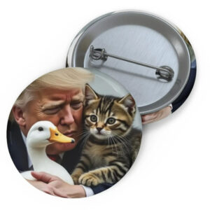 Trump for Cats Pin Button