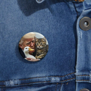 Trump for Cats Pin Buttons