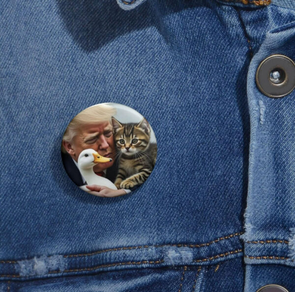 Trump for Cats Pin Buttons