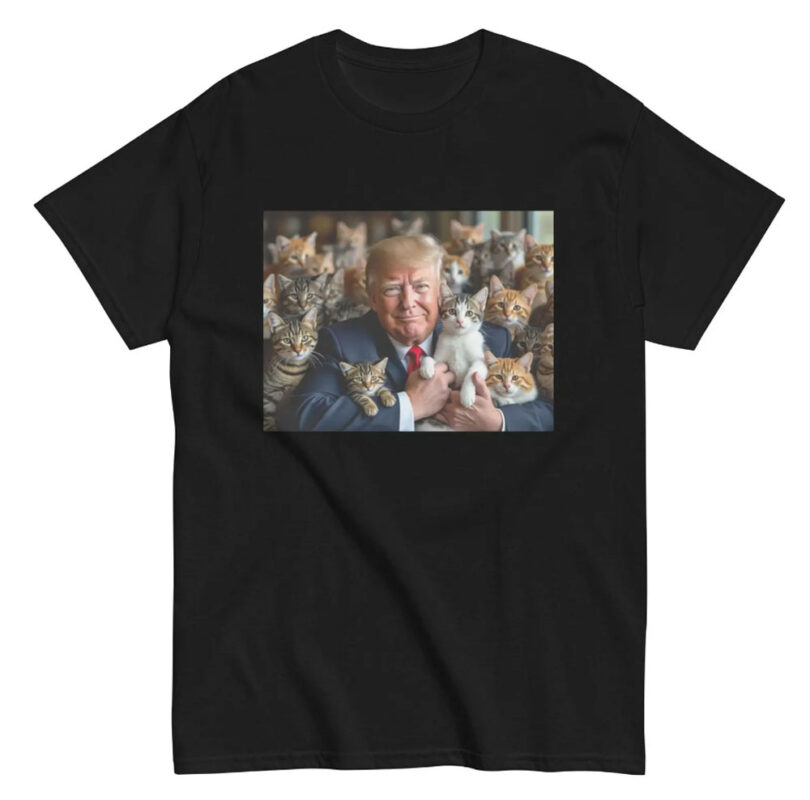 Trump for Cats tee shirt