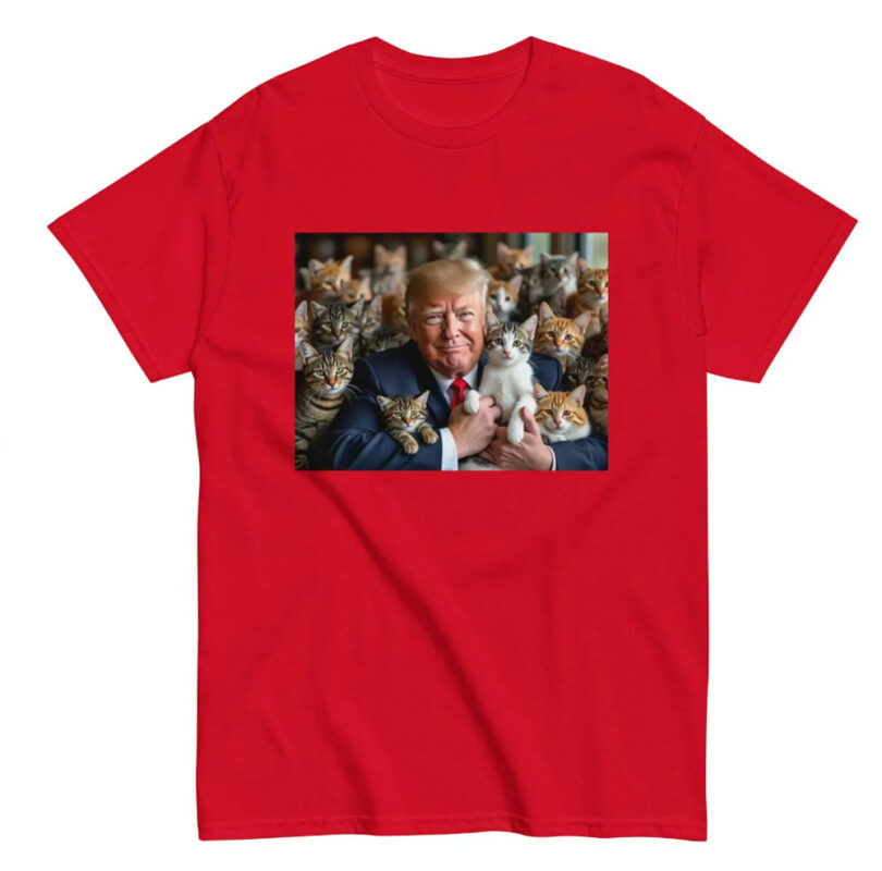 Trump for Cats tee shirts