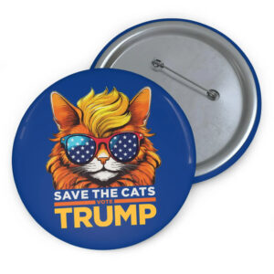 Vote TRUMP CAT Election Button