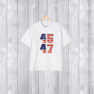 45 47 American Flag Trump Shirt, Republican Shirt, 47th President Trump T-shirts1