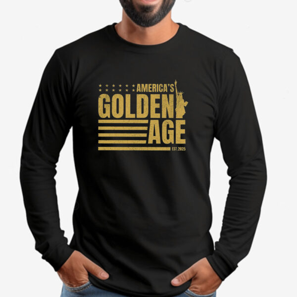 America's Golden Age Established 2025 Sweatshirt , T-shirt , Hoodie , Long Sleeve T-shirt2