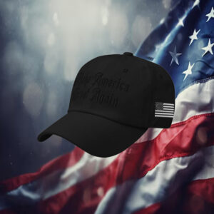 Black Dark Gothic MAGA Hat 2024 - Make America Great Again3